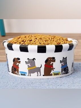 Vintage Signature Housewares Pooch Dog Bowl Collectible